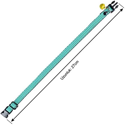 Alternative view of Neon Zilli Kedi Tasması Yeşil Renk