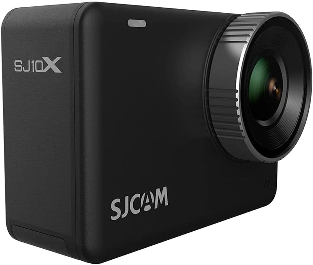 SJ10X WiFi 4K UHD 240fps Ağır Çekim 2.33 İnç Kılıfsız 10M Dalış 160° 1300mAh 16MP Aksiyon Kamerası Siyah