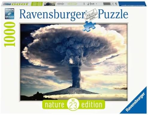 1000 Parçalı Puzzle Etna Yanardağı
