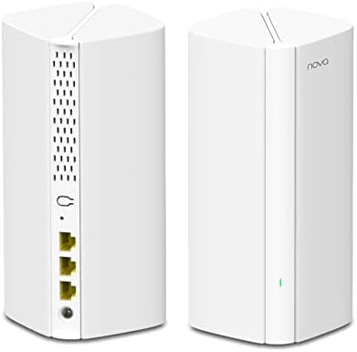 WiFi 6 Mesh AX3000 MX12 (2 Paket) - Tüm Ev WiFi 6 Mesh Sistemi - 460m² WiFi Kapsamı - Kolay Kurulum - WiFi Yönlendirici Tekrarlayıcı Değiştirme