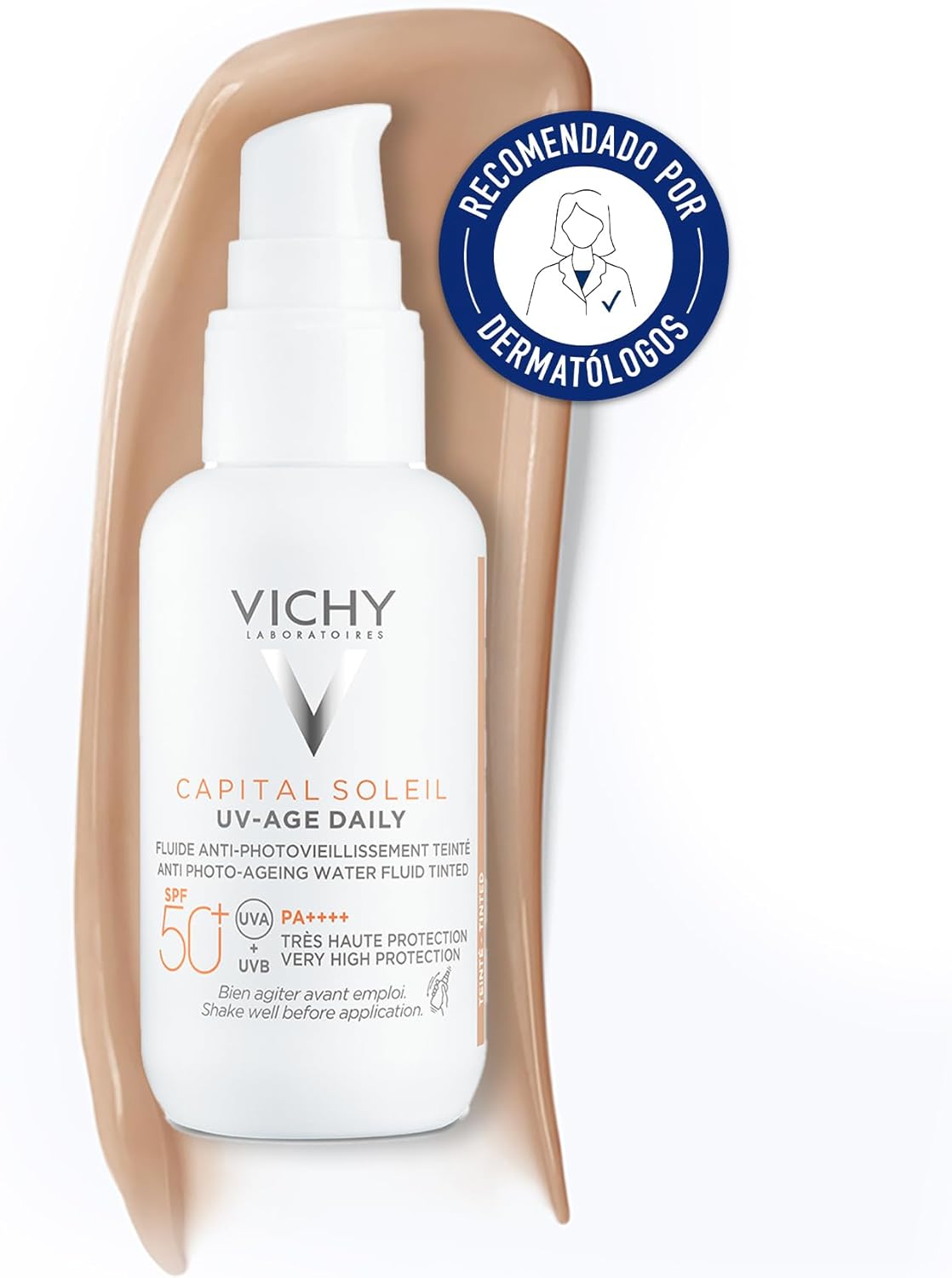 Capital Soleil Foto Yaşlanma Karşıtı Hafif Dokulu Renkli Güneş Koruyucu 40 ml Spf 50