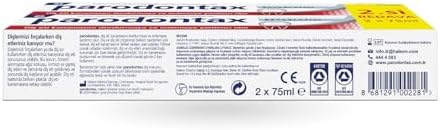 Parodontax Diş Eti Bakımı Beyazlatıcı Diş Macunu 75 ml x 2 Adet