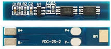 Alternative view of 2S 3A BMS Li-ion LiP Lithium Batarya Pil 18650 Şarj Koruma Modülü