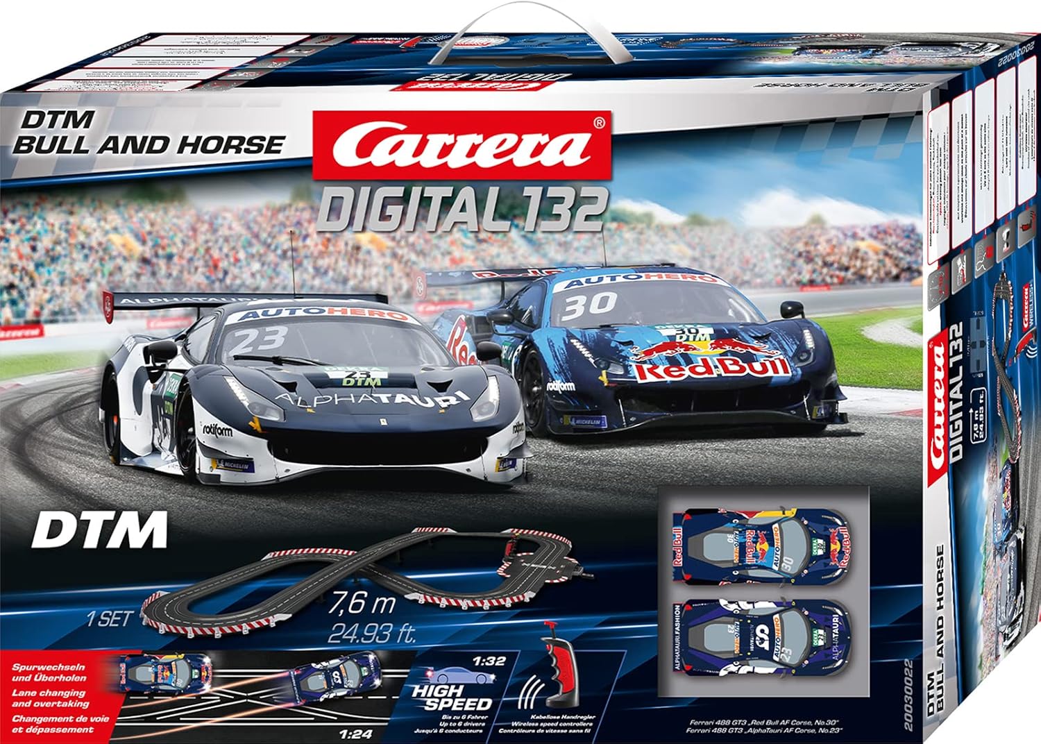 Alternative view of Carrera, D132 DTM Boğa ve Aygır / D132 DTM Bull and, Slot Araba