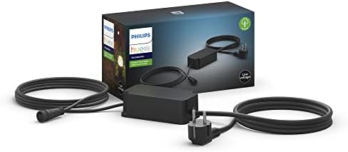 Alternative view of Hue Dış mekan güç kaynağı 40 W, uygulama üzerinden kontrol edilebilir, Amazon Alexa (Echo, Echo Dot) ile uyumlu, siyah, hava şartlarına dayanıklı