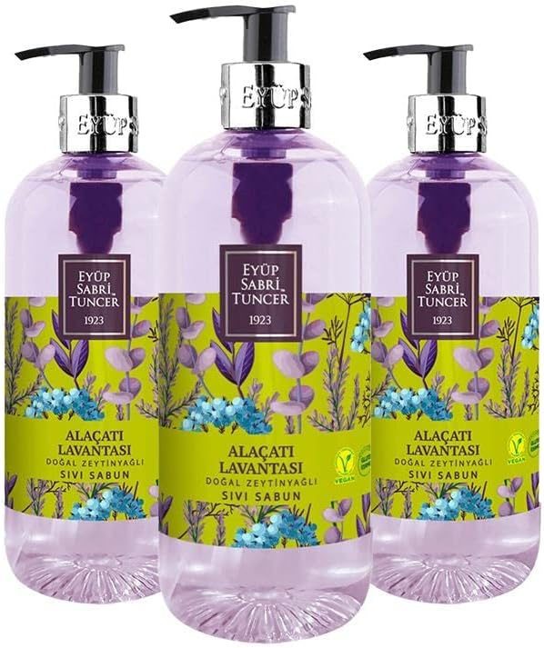 Alternative view of Alaçatı Lavantası Sıvı Sabun Seti 500 ml x 3