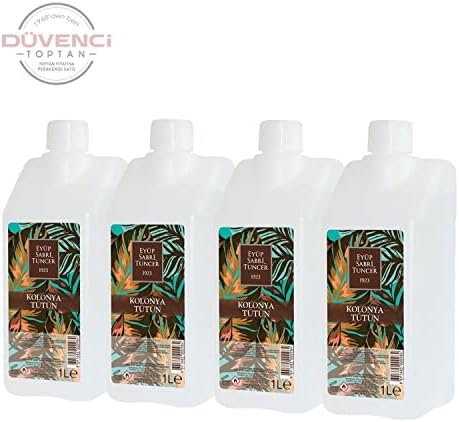 Alternative view of Tütün Kolonyası Yedek Şişe 1 Litre x 4 Adet