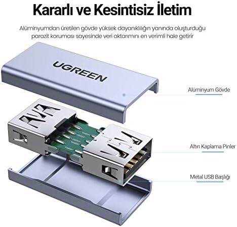 Alternative view of USB-A 3.0 Uzatma Birleştirme Adaptörü