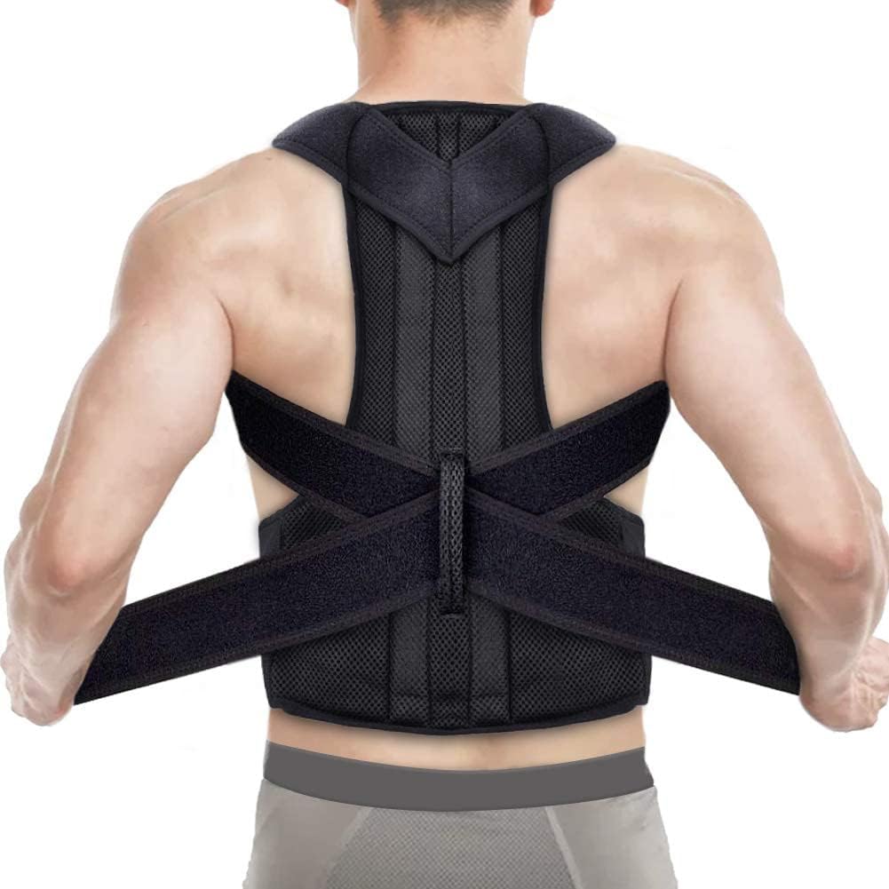 Alternative view of Apexstor Medikal Balenli Dik Duruş Sırt Korsesi Kamburluk Önleyici Korse Sırt Omuz Dik Durmak için Spor Korse