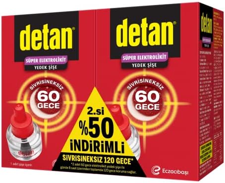 Detan 60 Gece Elektrolikit 2.Si%50 Yedek