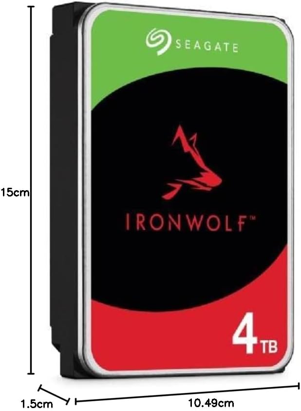 Uyumlu IronWolf ST4000VN006 - Festplatte - 4 TB - SATA 6Gb/s