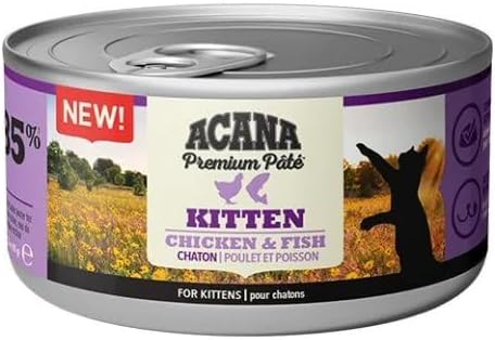Alternative view of Acana Premium Pate (Ezme) Konserve Yaş Kedi Maması, Tavuklu ve Balıklı, Yavru Kedi, 85 gr