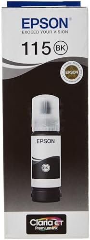 Epson 115 ECOTANK PİGMENT SİYAH MÜREKKEP ŞİŞE