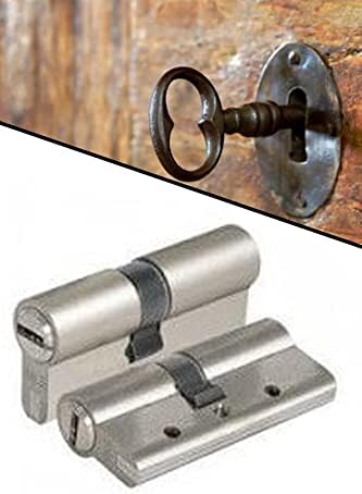 70mm Balkon Kapı Kilit Göbeği Kapı Silindiri 70mm Barel 5 Anahtarlı 1410