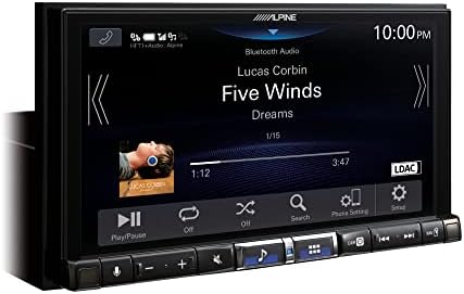 iLX-705D 7” 2-DIN Multimedya Sistemi, CarPlay, Auto, DAB+, Bluetooth, -D Amplifikatör, Hi-Res Audio