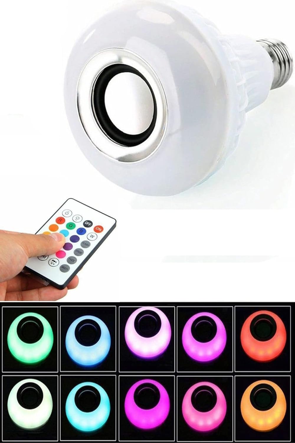 Alternative view of Bluetooth Hoparlör Akıllı Led Ampul Lamba 1250