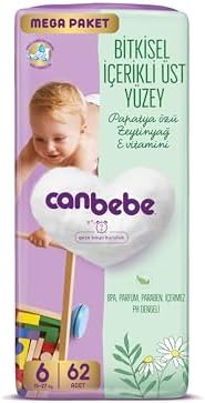 Alternative view of Bebek Bezi 6 Beden (15-27 kg) 62 Adet