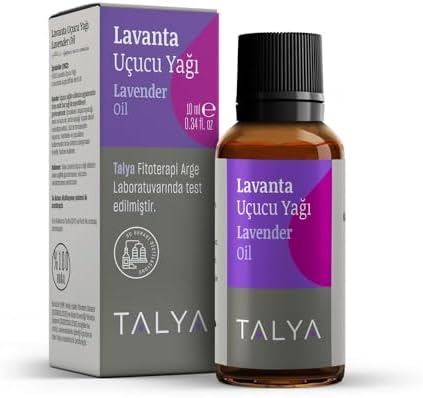 %100 Saf Lavanta Uçucu Yağı 10ml - Cilt Bakımı - Difüzör için Aromaterapi Yağı