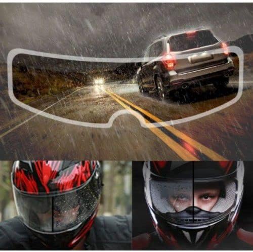 Motosiklet Kaskı İçin Yağmur Kaydırıcı Vizör Yağmur Kaydırıcı