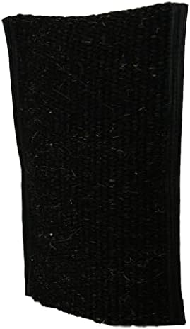 Doğal Keçi Kılı El Geçmeli Siyah Sırt ve Vücut Kesesi 26 x 18cm