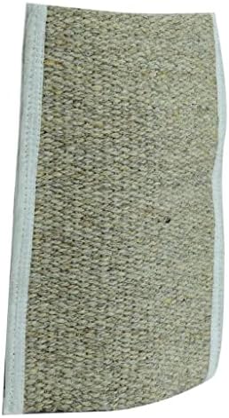 Alternative view of Doğal Keçi Kılı El Geçmeli Sırt ve Vücut Kesesi Bej 26x18