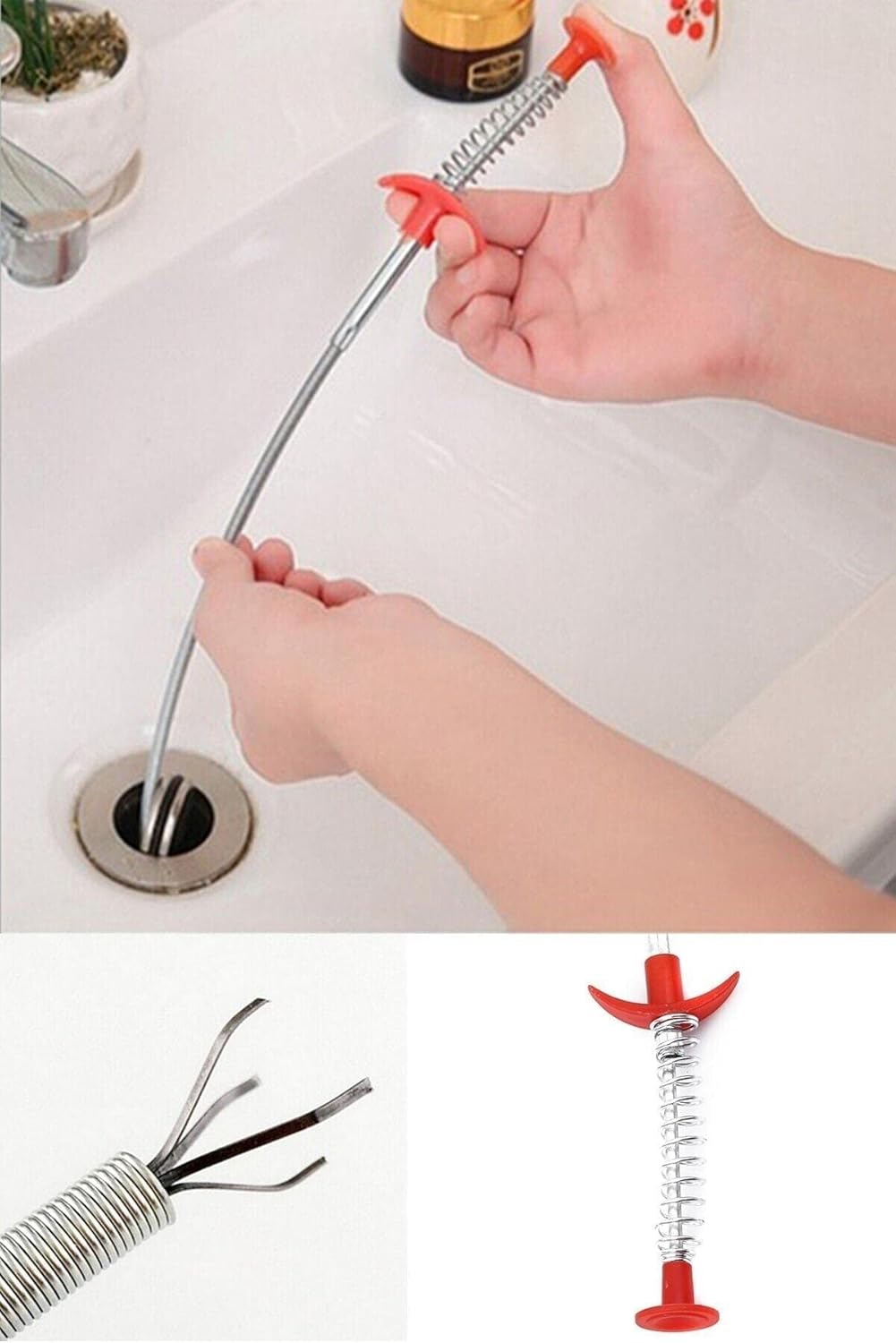 Alternative view of Paslanmaz Çelik Esnek Lavabo Tıkanıklığı Açıcı