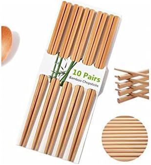 10 Çift Chopsticks Çin Çubuğu