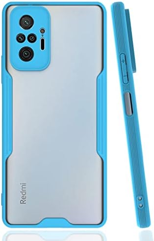 10 Pro Uyumlu Kılıf Kamera Korumalı Platin Silikon - Mavi