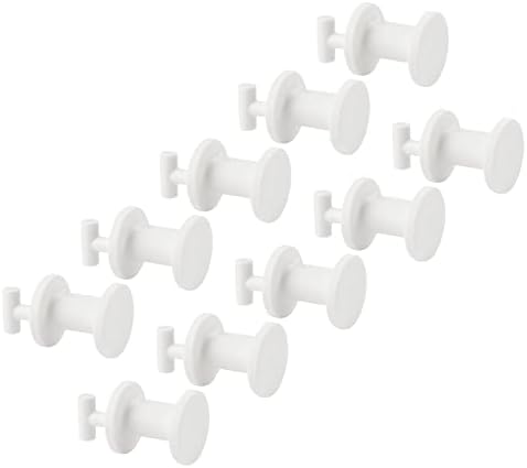 Alternative view of SKADIS mini plastik itme kancası (SKADIS pegboard için uygundur), beyaz, 19 mm, 205.198.88-10'lu paket
