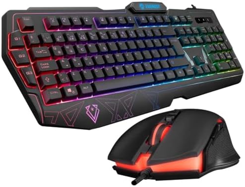 Alternative view of KM-6168 Formula Combo RGB Kablolu Oyuncu Klavye Mouse Seti