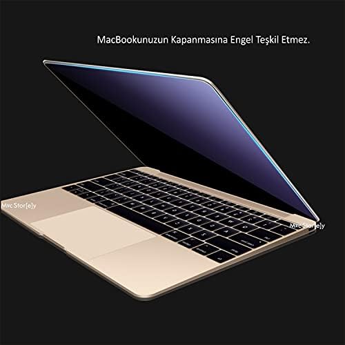 MacBook Pro 14.2 inç M2 M3 M4 M5 Uyumlu Parlak Anti Scratch Ekran Koruyucu Retina Net Görüntü Cam Hissi ID Şeffaf