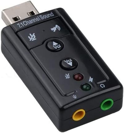 Tkz Harici Usb 7.1 Kanal Usb 3.5 Mm Dönüştücü Ses Kartı