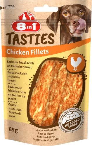 Alternative view of 8in1 Tasties Tavuk Fillets Köpek Atıştırmalığı - Tahılsız Lezzetli Tavuk Göğsünden, 85 g