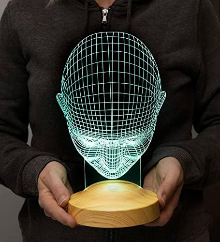 Alternative view of 3D Adam 3 Boyutlu Led Lamba