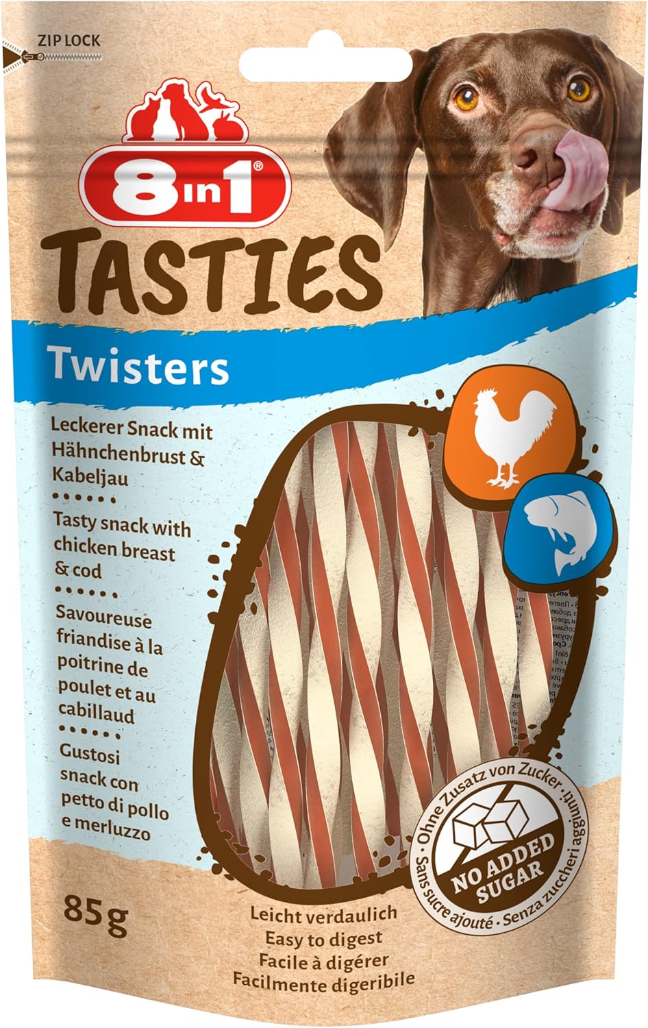 Alternative view of 8in1 Tasties Twister 85 Gram