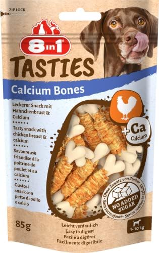 Alternative view of 8in1 Tasties Calcium Bones Tavuk Sargılı Köpek Ödülü 85 Gram