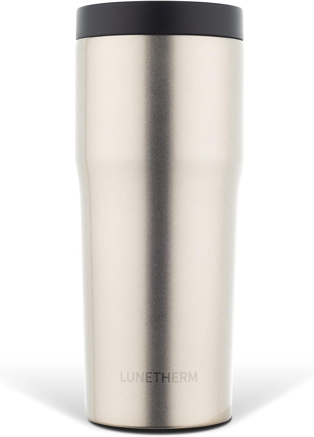 Alternative view of Sızdırmaz Vakumlu Çıft Katmanlı Çelik Bardak Termos 480 ml 6 saat sıcak / 12 saat soğuk - Metalik