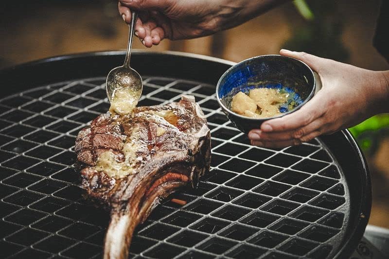 Gurme Barbekü Izgara 480, Dökme Demir Barbekü Izgarası, Mühür Deseni, 480 Serisi Barbekülerle Uyumlu