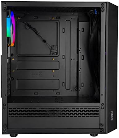 Alternative view of BUMPY 4x12cm ARGB Fanlı Tempered Camlı Gaming Oyuncu Kasası, Siyah