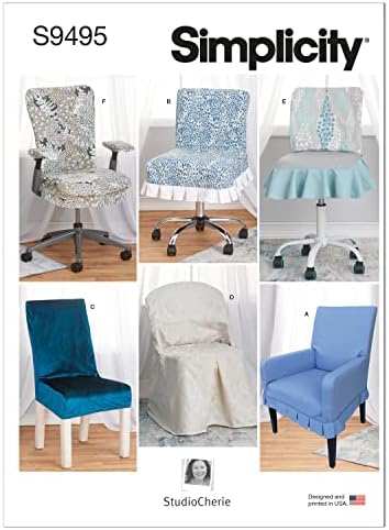Alternative view of Chair Slipcovers-ONE SIZE -SS9495OS