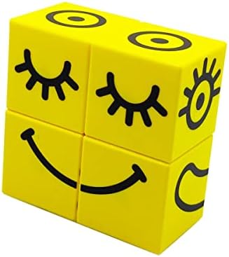 Alternative view of Manyetik Puzzle Suratlar - 4 Mıknatıslı Küp - Emojiler - Duygular