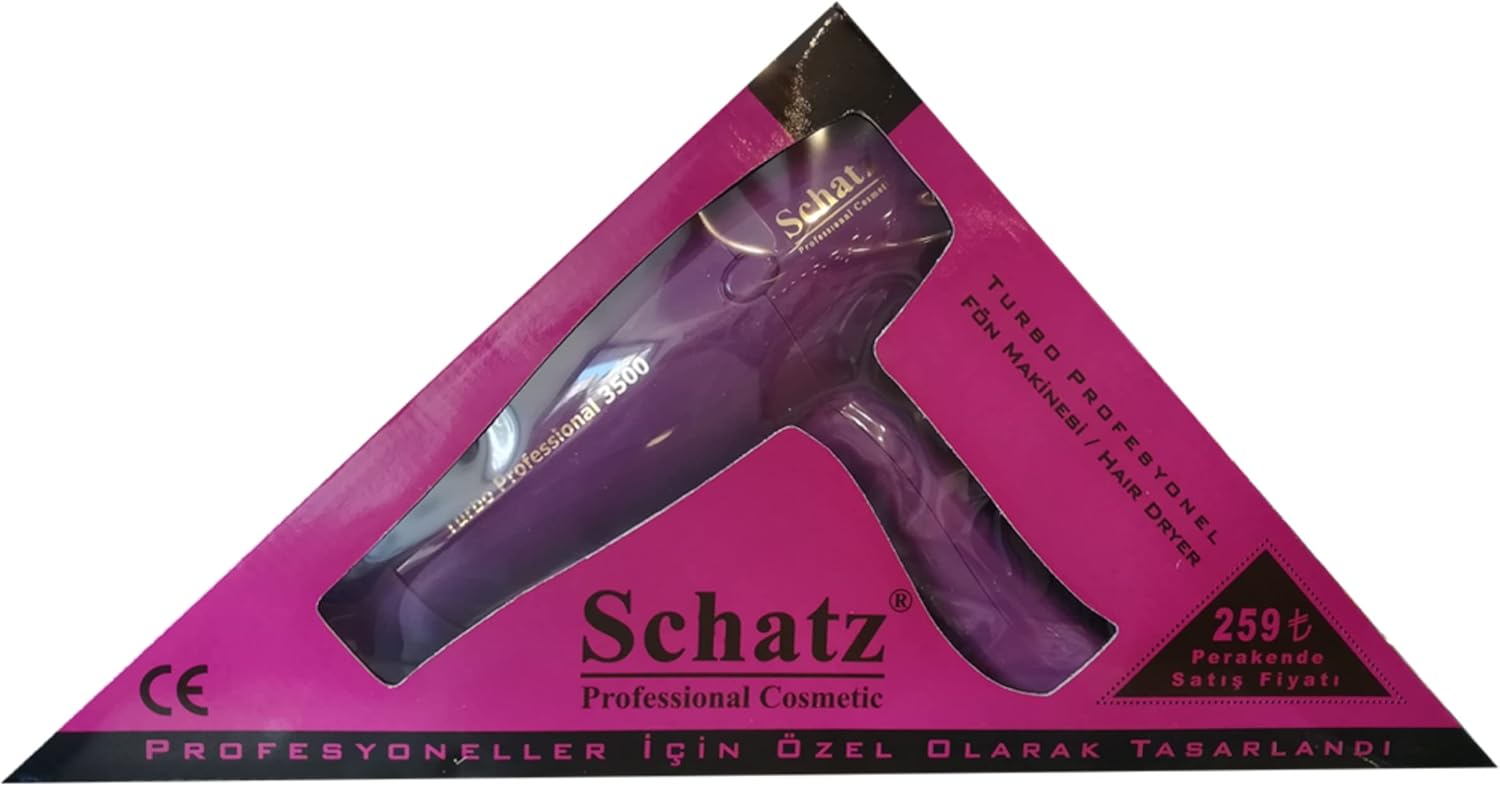 Alternative view of Schatz Profesyonel Turbo 3500 Fön Makinesi 2400W (Mor)