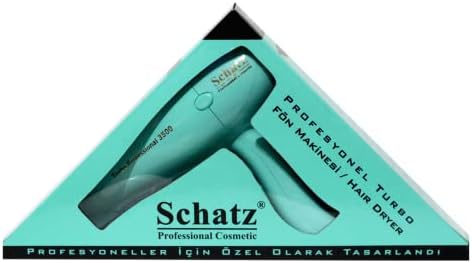 Schatz Profesyonel Turbo 3500 Fön Makinesi 2400W (Turkuaz)