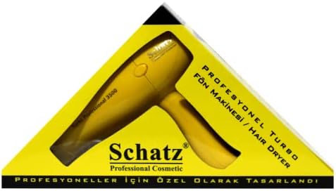Schatz Profesyonel Turbo 3500 Fön Makinesi 2400W (Sarı)