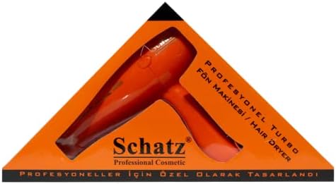 Schatz Profesyonel Turbo 3500 Fön Makinesi 2400W (Turuncu)