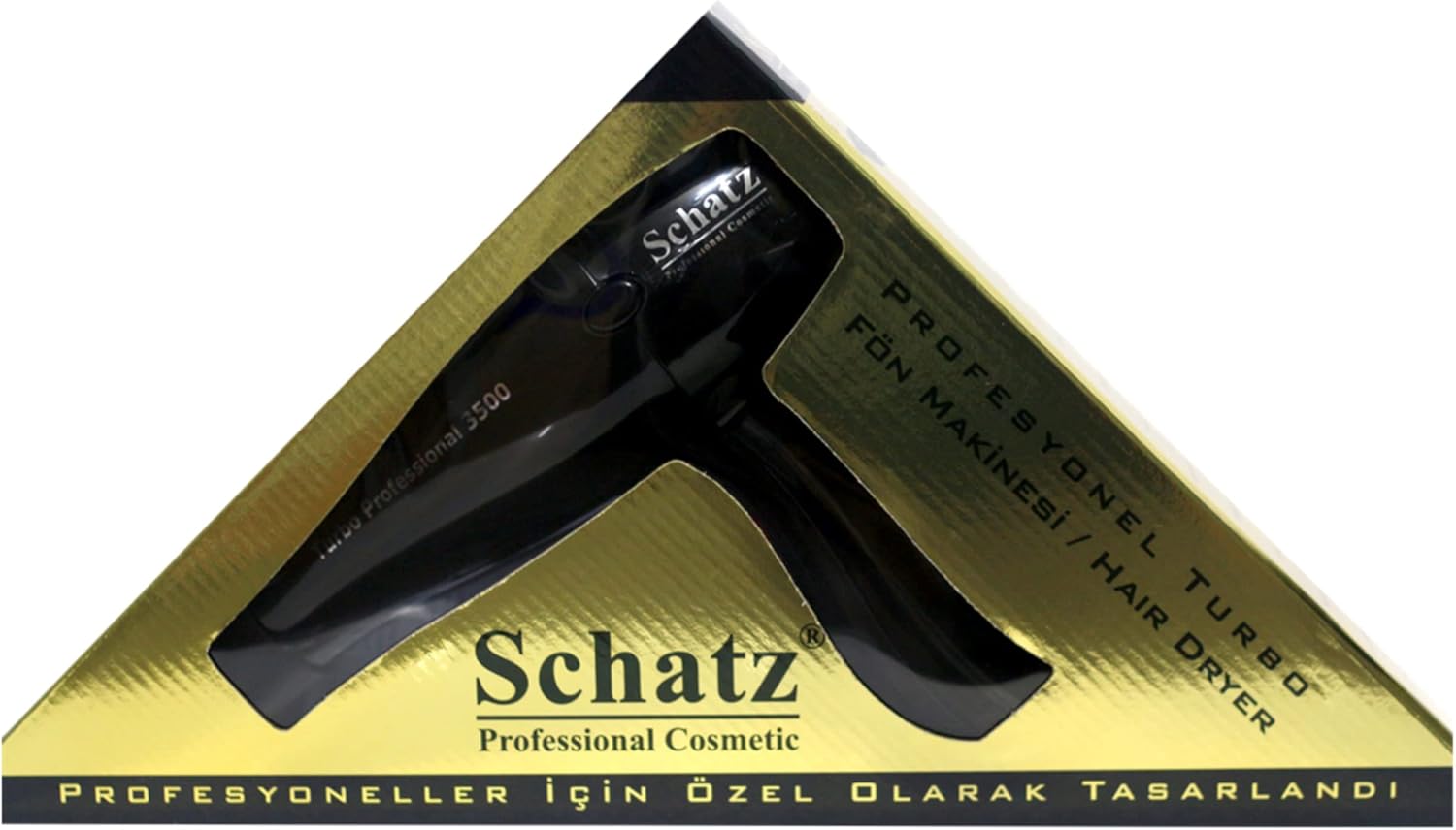 Schatz Profesyonel Turbo 3500 Fön Makinesi 2400W (Siyah)