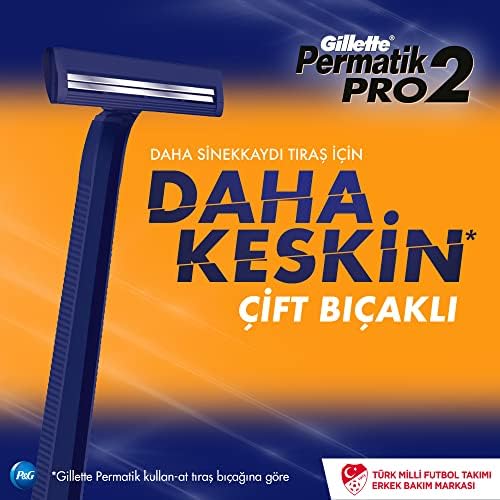 Alternative view of Permatik Pro2 Kullan At Erkek Tıraş Bıçağı 5 Adet