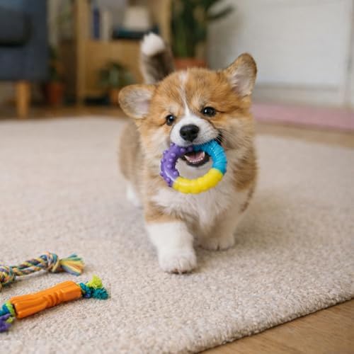 Alternative view of Petstages Küçük Köpekler ve Diş Çıkarma Yavruları için Orka Diş Çiğneme Oyuncakları - 3'lü Paket