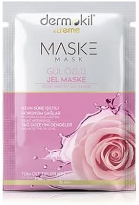 Gül Özlü Jel Yüz Maskesi 15 ml