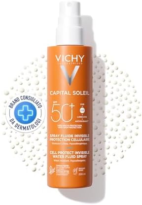 Capital Soleil Cell Protect SPF 50 Güneş Koruyucu Yüz ve Vücut Fluid Spreyi 200 ml